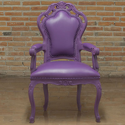 Purple Armchair Glamour 701