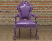 Purple Armchair Glamour 701