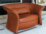 Pattinatore Leather Sofa Set by Planum