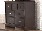 Dark cherry bedroom set HE349