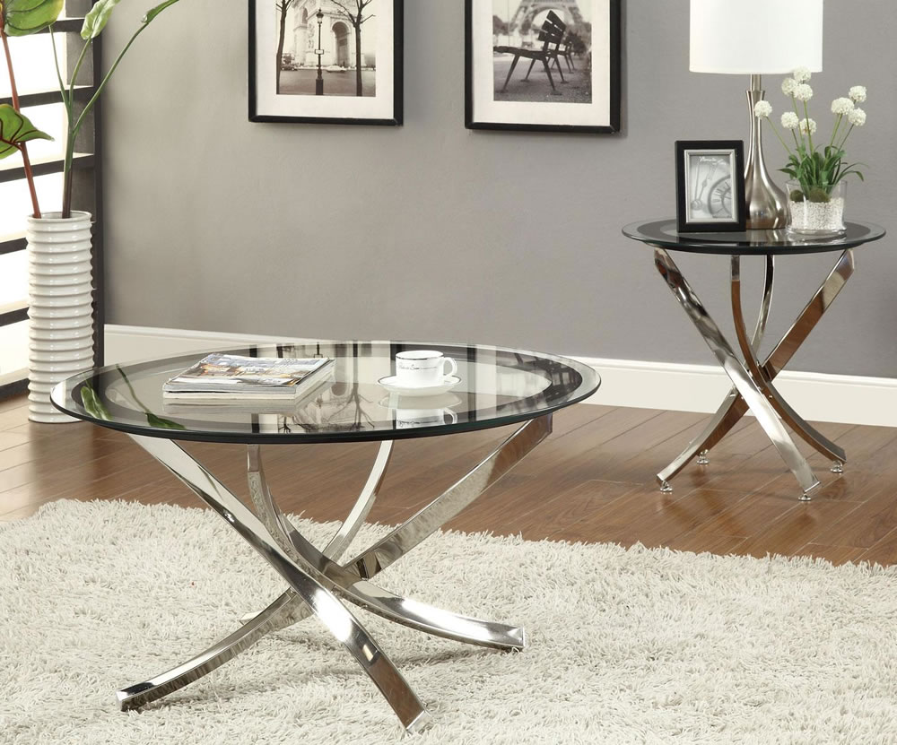 Julie Glass Coffee Table CO 588 | Contemporary