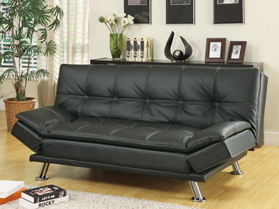 Contemporary Futon Sleeper Sofa Bed 