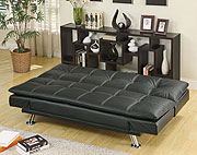 Contemporary Futon Sleeper Sofa Bed 