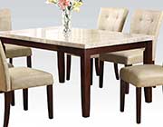 Marble Top Modern Dining Table AC 058