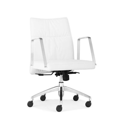 Contemporary White Office chair Z-137