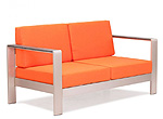 Modern Orange Outdoor Set ZU51