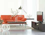 Contemporary White TV Stand Carlo