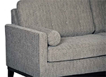 Charcoal Chenille Sofa AA725