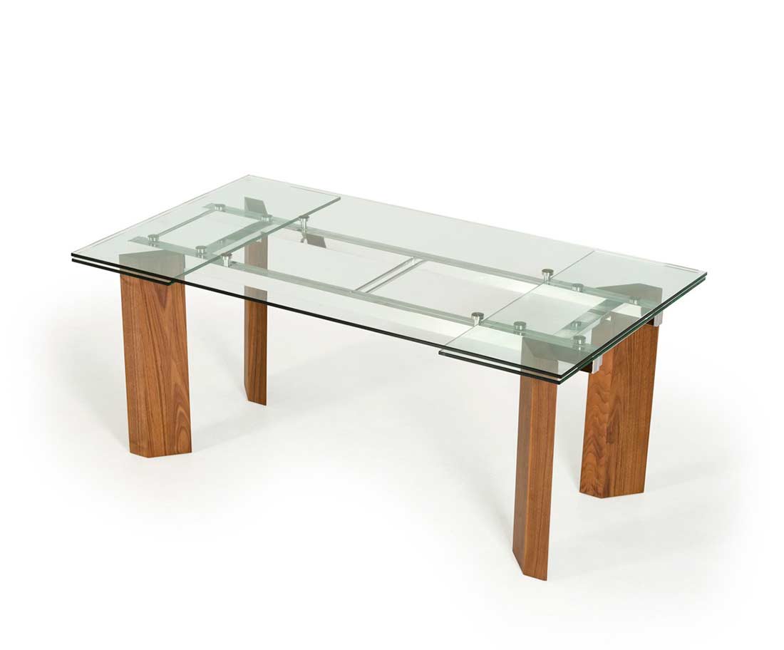 Extendable Glass Top Dining Room Tables