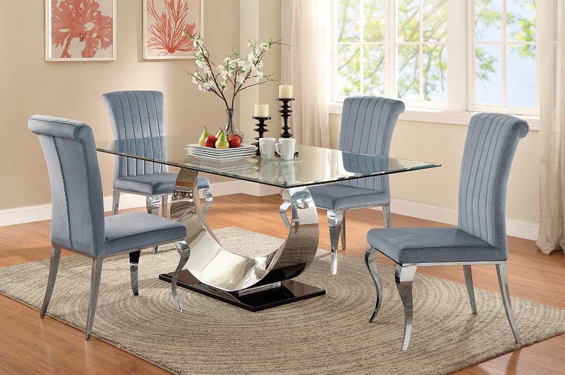 houzz glass dining room tables
