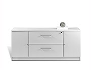 Unique Furniture 100 Collection Crescent Desk 14723