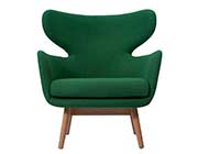 Forest Green Fabric Accent Chair NP 003