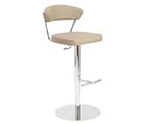 White Adjustable Stool Estyle 505