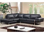 White Leather Sectional Sofa AE 025