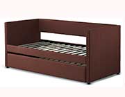 Chocolate Button tufted Day bed HE 969