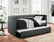 Chocolate Button tufted Day bed HE 969