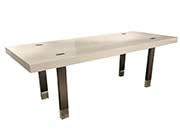 Dining Table White High Gloss Buffet VG 097