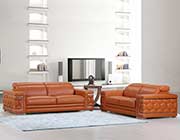 Camel Leather Sofa set GU 92