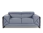 Dark Gray Leather Sofa set GU 03