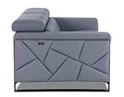 Dark Gray Leather Sofa set GU 03