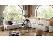 Modular Sectional Sofa in Sand Fabric DS Marcus