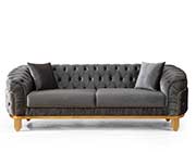 Gray Elegant sofa Delphi