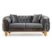 Gray Elegant sofa Delphi