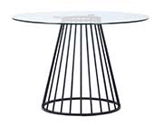 Clear Glass Top Table VG Polly