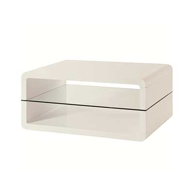 Glossy White coffee table CO326