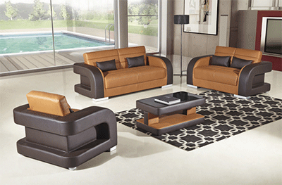 Modern Leather Sofa Set AE16