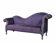 Purple Fabric Sofa Set AE601