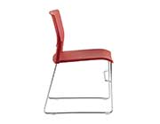 Renie Stackable Chair in Red