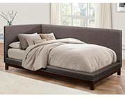 Gray Fabric Day bed HE977