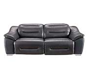 Electric Recliner Sofa in Dark Grey Charcoal EF 72