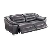 Electric Recliner Sofa in Dark Grey Charcoal EF 72