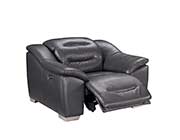 Electric Recliner Sofa in Dark Grey Charcoal EF 72