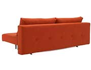 Orange Fabric Sofa Bed IL 704