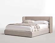 Modern leather Bed EF Maestro