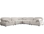 Modular Sectional Sofa in Light Cream DS Palermo