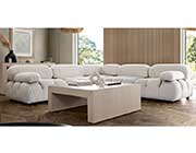 Modular Sectional Sofa in Light Cream DS Palermo