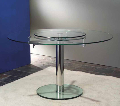 Modern Round Top Dining Table Circle