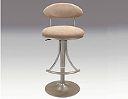 Silver gray bar stool CR102