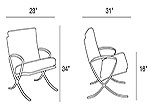 Modern Lounge Chair EStyle 607