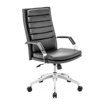 Modern Style Office chair in Black Z326