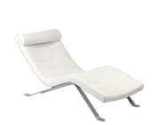 Lounge Chair Leatherette in Grey Estyle 304