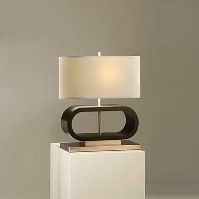 Wood finish Table Lamp NL152