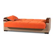 Prada Sofa Full Size Sleeper in Orange