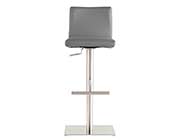 Gray Leatherette Bar-Counter Stool Estyle 959