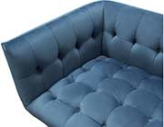 Blue Velvet Sofa DS Broadway