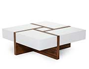 Black and Walnut Coffee table VG Macai